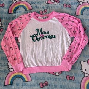 Wildfox Maui Christmas top